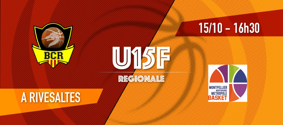 [U15F] BC Rivesaltes vs CTC Montpellier Metropole