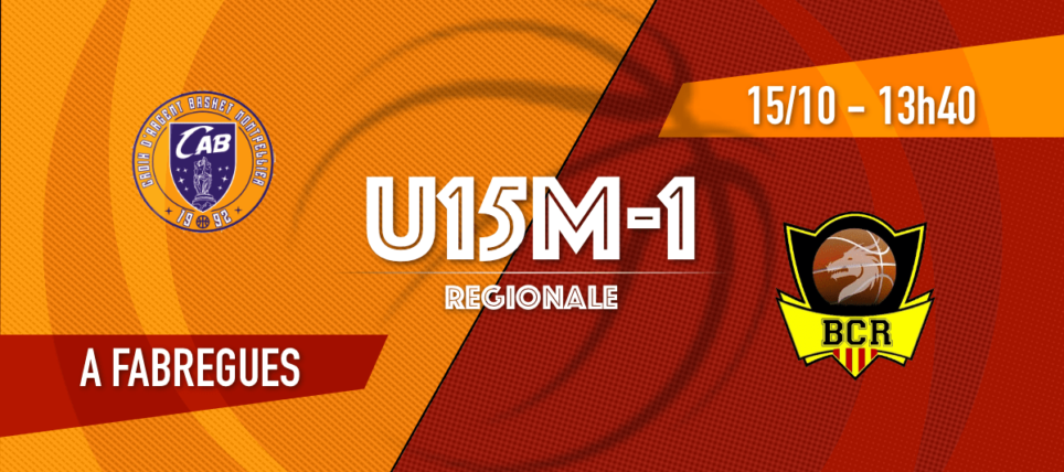 La Croix d’Argent Montpellier 2 vs [U15M-1] BC Rivesaltes