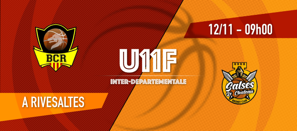 [U11F] BC Rivesaltes vs Salses BC – 1