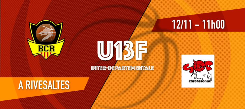 [U13F] BC Rivesaltes vs SO Carcassonne – 1