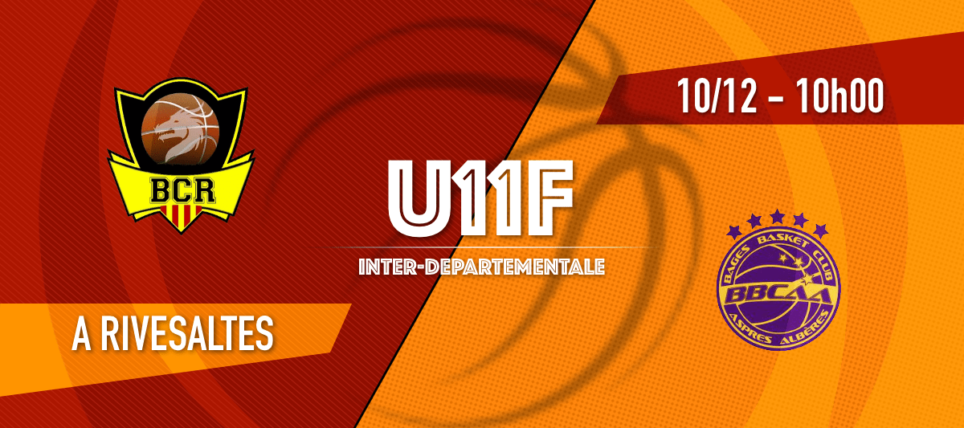 [U11F] BC Rivesaltes vs Bages BC – 1