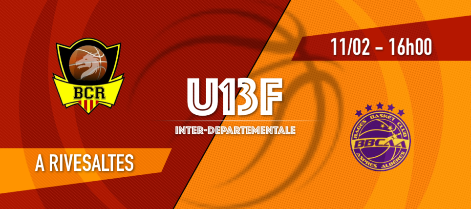 [U13F] BC Rivesaltes vs Bages BC – 1