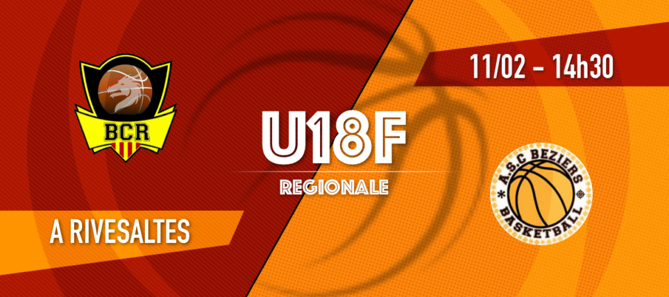 [U18F] BC Rivesaltes vs AS Cheminots Béziers Basket – 1